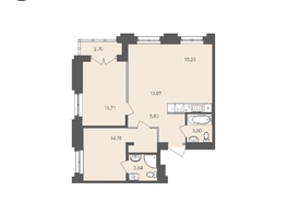 Продается 3-комнатная квартира ЖК Автограф, 73.49 м², 11904837 рублей
