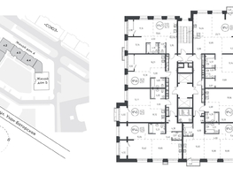 Продается 2-комнатная квартира ЖК СОЮЗ PRIORITY, дом 5, 73.37  м², 16534605 рублей