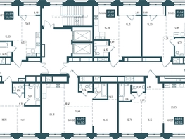 Продается 3-комнатная квартира ЖК Бродский, 1-я очередь, 84.14  м², 19118730 рублей