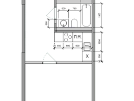 Продается 1-комнатная квартира ЖК Стрижи Сити, блок-секции 8,9, 27.6  м², 8430000 рублей