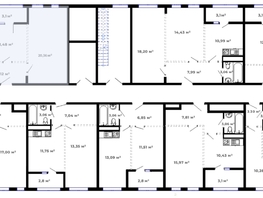 Продается 1-комнатная квартира ЖК Юго-Западный, дом 17, 44.16 м², 6505000 рублей