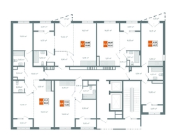 Продается 3-комнатная квартира ЖК Автор, дом 1, 69.87  м², 10266700 рублей