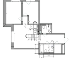Продается 2-комнатная квартира ЖК Стрижи Сити, блок-секции 8,9, 64.7  м², 14460000 рублей