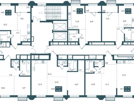 Продается 2-комнатная квартира ЖК Бродский, 1-я очередь, 62.94 м², 11360670 рублей