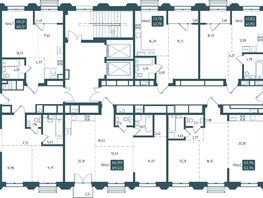 Продается 2-комнатная квартира ЖК Бродский, 1-я очередь, 62.94 м², 14300000 рублей