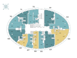 Продается 1-комнатная квартира ЖК Звезды, дом 3, 26.5 м², 10805000 рублей