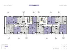 Продается 1-комнатная квартира ЖК Zenith (Зенит), 3 этап, 39.48 м², 5961480 рублей