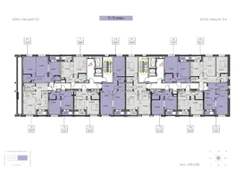 Продается 2-комнатная квартира ЖК Zenith (Зенит), 3 этап, 59.43 м², 8676780 рублей
