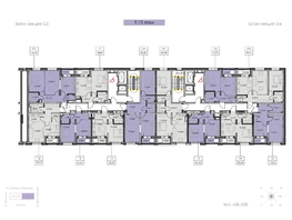 Продается 2-комнатная квартира ЖК Zenith (Зенит), 3 этап, 59.73 м², 8541390 рублей