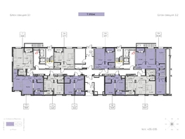 Продается 1-комнатная квартира ЖК Zenith (Зенит), 3 этап, 35.13 м², 5199240 рублей