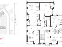 Продается 2-комнатная квартира ЖК СОЮЗ PRIORITY, дом 4, 63.33  м², 12430000 рублей