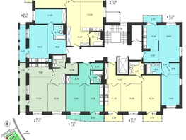 Продается 1-комнатная квартира ЖК Новые кварталы, дом 1, 46.8 м², 5253000 рублей