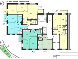 Продается 2-комнатная квартира ЖК Новые кварталы, дом 2, 50.82 м², 5881000 рублей