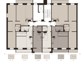 Продается 1-комнатная квартира ЖК Суворов, 44.58  м², 7880000 рублей