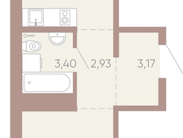 Продается 1-комнатная квартира ЖК Новые горизонты на Советской, д 1, 51.17  м², 8200000 рублей