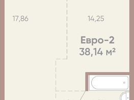 Продается 1-комнатная квартира ЖК Новые горизонты на Советской, д 1, 38.14  м², 6200000 рублей