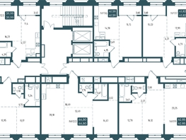 Продается 1-комнатная квартира ЖК Бродский, 1-я очередь, 41.82  м², 9410000 рублей
