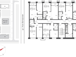 Продается 2-комнатная квартира ЖК СОЮЗ PRIORITY, дом 2, 63.76  м², 12500000 рублей