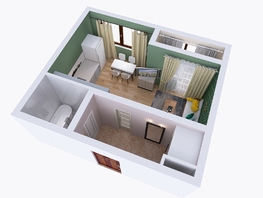 Продается 1-комнатная квартира ЖК Юго-Западный, дом 17, 29.05  м², 4782000 рублей