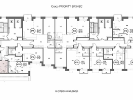 Продается 1-комнатная квартира ЖК СОЮЗ ПРИОРИТИ МАХ, д. 4, 41.91 м², 8887000 рублей