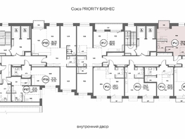 Продается 2-комнатная квартира ЖК СОЮЗ ПРИОРИТИ МАХ, д. 4, 61.98 м², 11600000 рублей