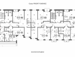 Продается 2-комнатная квартира ЖК СОЮЗ ПРИОРИТИ МАХ, д. 4, 65.27 м², 12280000 рублей