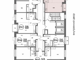 Продается 2-комнатная квартира ЖК СОЮЗ ПРИОРИТИ МАХ, д. 4, 56.15  м², 11117700 рублей