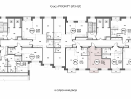 Продается 1-комнатная квартира ЖК СОЮЗ ПРИОРИТИ МАХ, д. 4, 33.29  м&sup2;, 8024000 рублей