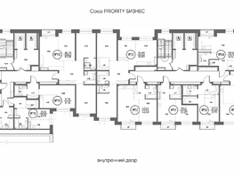 Продается 3-комнатная квартира ЖК СОЮЗ ПРИОРИТИ МАХ, д. 4, 80.89  м&sup2;, 15743000 рублей