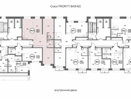 Продается 3-комнатная квартира ЖК СОЮЗ ПРИОРИТИ МАХ, д. 4, 88.01  м², 16811000 рублей