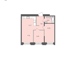 Продается 2-комнатная квартира ЖК Автограф, 58.83 м², 11824033 рублей