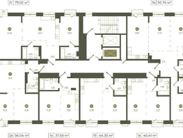 Продается 3-комнатная квартира ЖК Верба, 92.74  м², 18900412 рублей