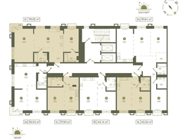 Продается 1-комнатная квартира ЖК Верба, 44.14  м&sup2;, 12175622 рублей