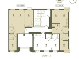 Продается 3-комнатная квартира ЖК Верба, 95.44  м², 19469760 рублей