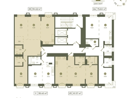 Продается 1-комнатная квартира ЖК Верба, 38.45  м&sup2;, 11280808 рублей