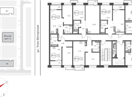 Продается 1-комнатная квартира ЖК СОЮЗ PRIORITY, дом 2, 36.07  м&sup2;, 9288025 рублей