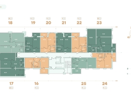 Продается 2-комнатная квартира ЖК Фамилия, дом 2, 81.2  м&sup2;, 12180000 рублей