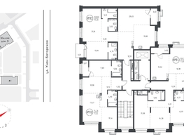 Продается 3-комнатная квартира ЖК СОЮЗ PRIORITY, дом 4, 114.72  м&sup2;, 20510000 рублей