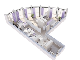 Продается 2-комнатная квартира ЖК Звезды, дом 1, 72.09  м&sup2;, 20477000 рублей