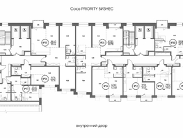 Продается 2-комнатная квартира ЖК СОЮЗ ПРИОРИТИ МАХ, д. 4, 62.12  м&sup2;, 11433000 рублей