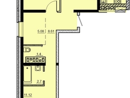 Продается 3-комнатная квартира ЖК Мега, дом 3, 77.74  м&sup2;, 8195200 рублей