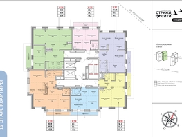 Продается 4-комнатная квартира ЖК Стрижи Сити, блок-секции 6,7, 90.6  м&sup2;, 16036200 рублей