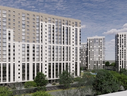 Продается 1-комнатная квартира ЖК ЛЕРМОНТОВ ПАРК, дом 1, 42.87  м&sup2;, 7566555 рублей