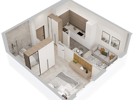 Продается 1-комнатная квартира  ЖиВой комплекс на Кузьмихе, 36.62  м&sup2;, 7950000 рублей