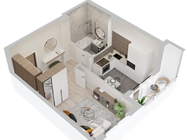 Продается 1-комнатная квартира  ЖиВой комплекс на Кузьмихе, 39.65  м&sup2;, 7600000 рублей