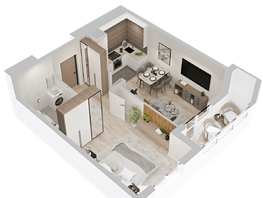 Продается 1-комнатная квартира  ЖиВой комплекс на Кузьмихе, 40.75  м&sup2;, 6900000 рублей