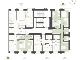Продается 1-комнатная квартира ЖК Верба, 38.4  м&sup2;, 10245120 рублей
