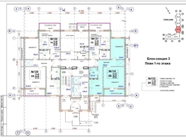 Продается 2-комнатная квартира ЖК Кузнецкий, дом 12, 57.04  м², 6133600 рублей