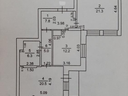 Продается 3-комнатная квартира Шахтеров (Гравелит) тер, 73  м², 8600000 рублей