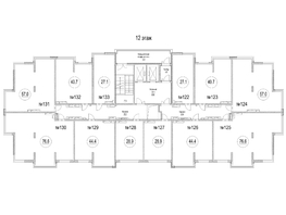 Продается 2-комнатная квартира ЖК Сити-парк, дом 9, 57  м², 6526500 рублей